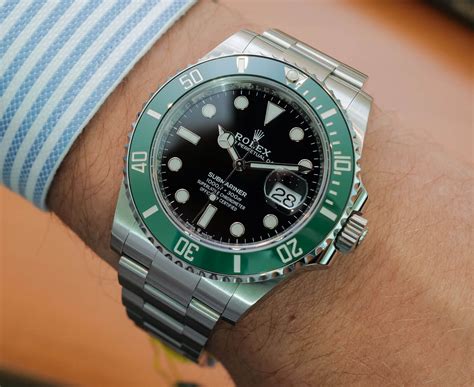 rolex 126610lv green